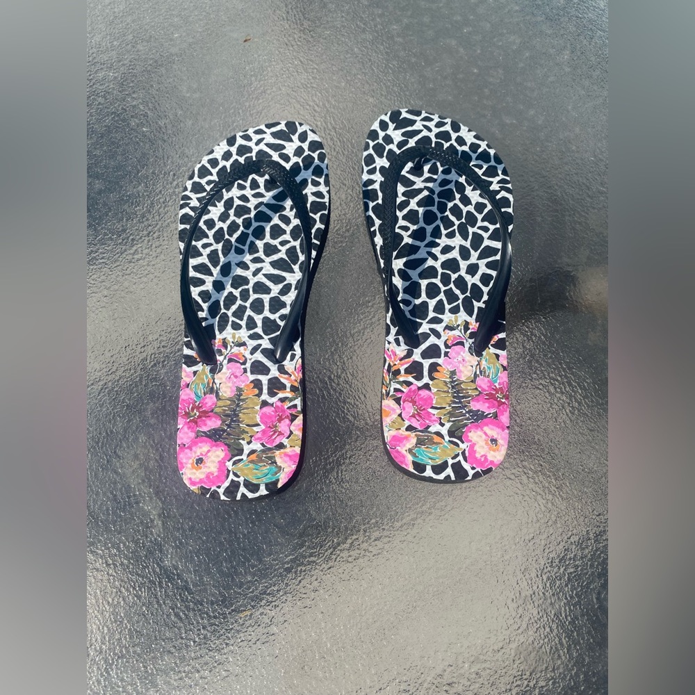 Never worn Brand new flip flops for summer